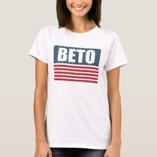 Beto American Flagga Texas guvernör 2022 Val T Shirt