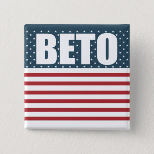 Beto American Flagga Texas Guvernör i valet till E Knapp