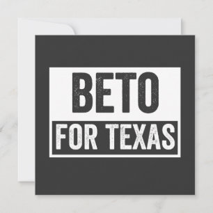 beto FÖR TEXAS Inbjudningar