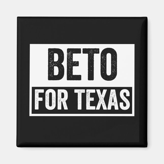 beto FÖR TEXAS Magnet (Framsidan)