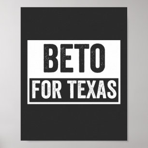 beto FÖR TEXAS Poster