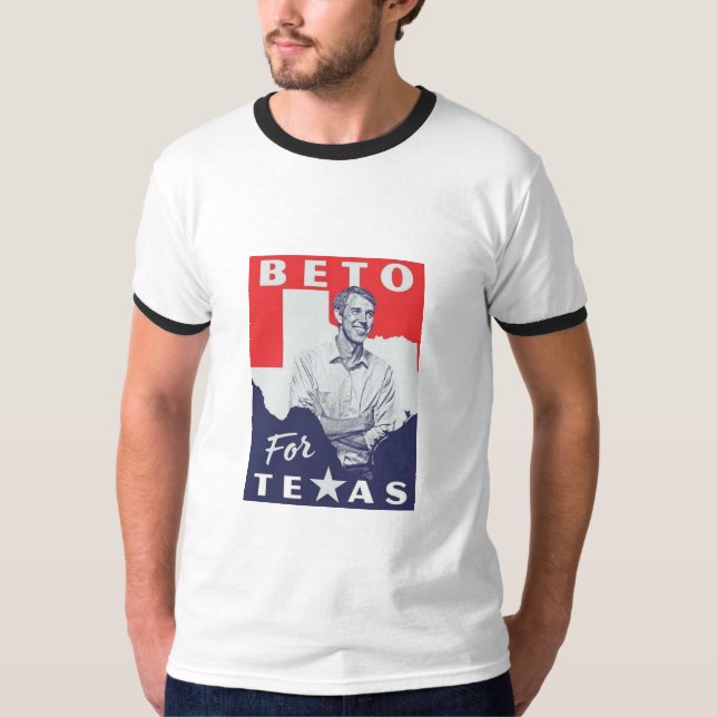BETO för Texas Ringerutslagsplats T Shirt (Framsida)