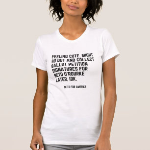 Beto känner Cute Namnteckning Tee - Blk Brev