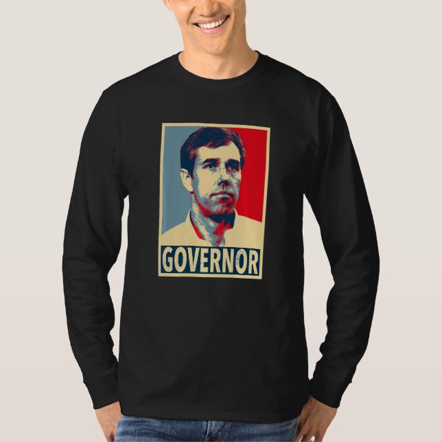 Beto O'rourke Beto för guvernör T Shirt (Framsida)