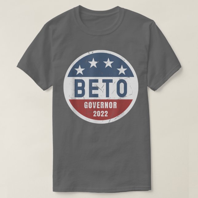 Beto Orourke för Teas guvernör 2022 T Shirt (Design framsida)