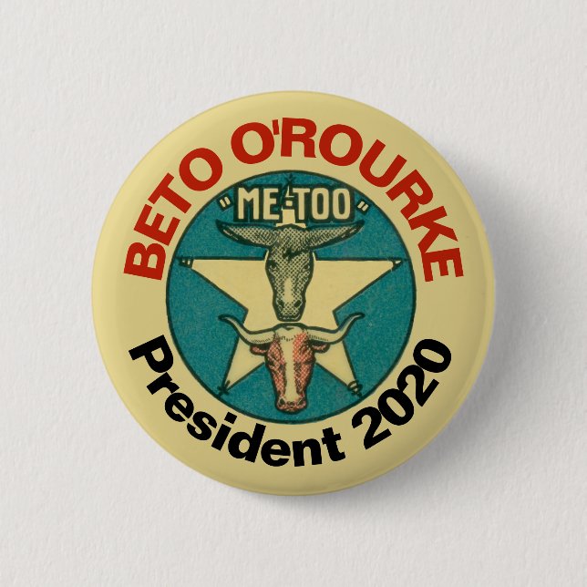 Beto O'Rourke president 2020 Knapp (Framsida)