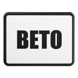 Beto O'Rourke svartvit modern typografi Dragkroksskydd