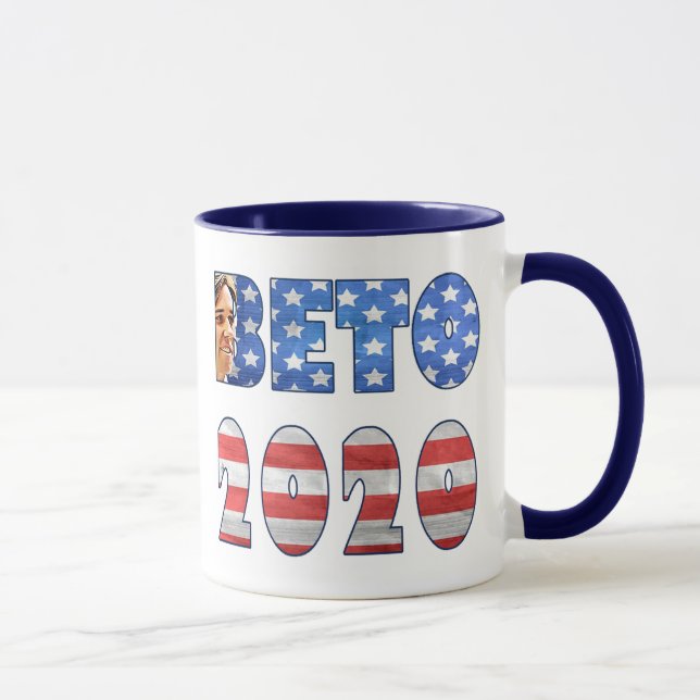 Beto O'Rourke till president 2020 Mugg (Höger)