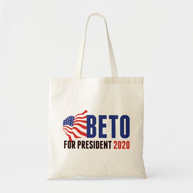 Beto O'Rourke till president 2020 Tygkasse (Framsidan)