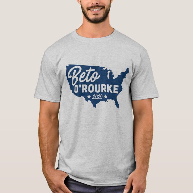 Beto O'Rourke United Stater T Shirt (Framsida)