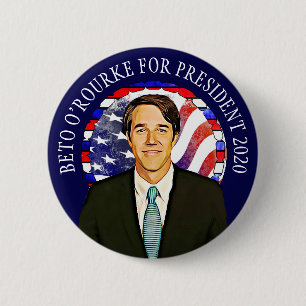 Beto O'Rourke (USA) 2020 Knapp