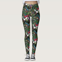 Betong Canvas Bloom: Urban Jungle Leggings