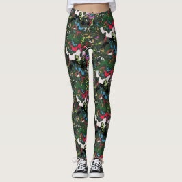 Betong Canvas Bloom: Urban Jungle Leggings