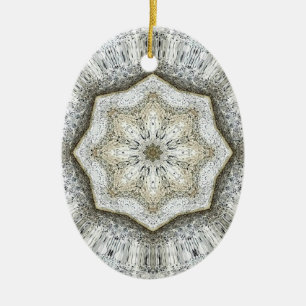 Betong Grått Star Ornament