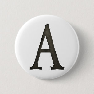 Betong, Monogram Brev A Knapp