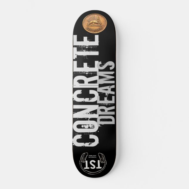 BETONGA DÖMMAR Skateboard (Framsida)