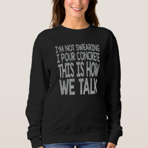Betongarbetare Byggnadsarbetare gag skämt T Shirt