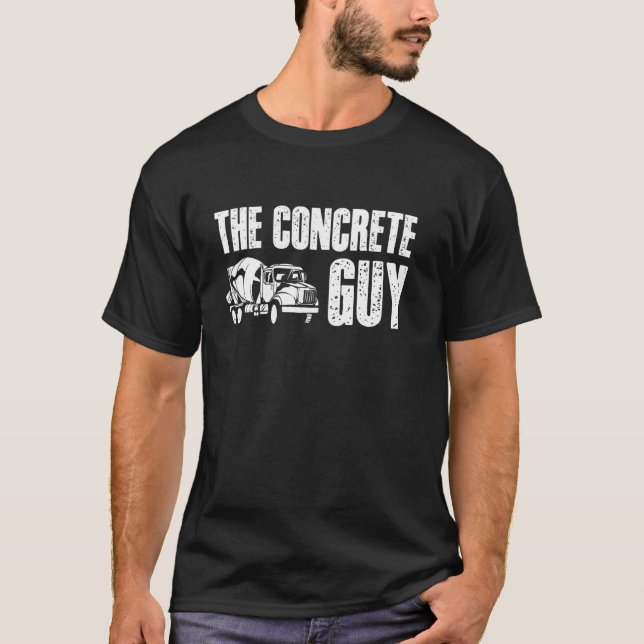 Betongarbetargubben T Shirt (Framsida)