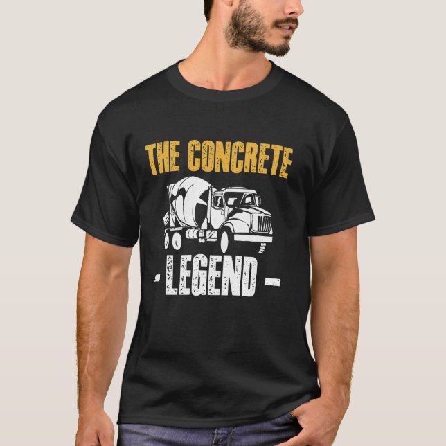 Betongarbetarlegenden T Shirt (Framsida)