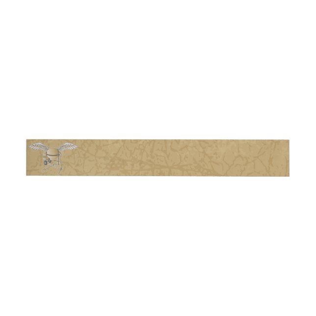 Betongblandare beige etikettband (Individuell)