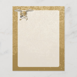Betongblandare beige flygblad