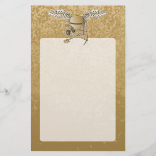 Betongblandare beige flygblad