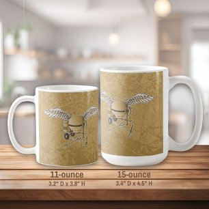 Betongblandare beige kaffemugg