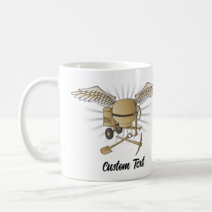 Betongblandare beige kaffemugg