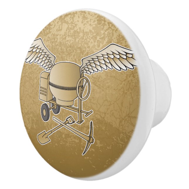 Betongblandare beige knopp (Höger)