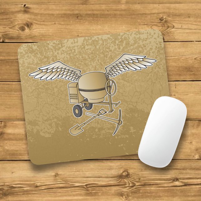 Betongblandare beige musmatta (Skapare uppladdad)