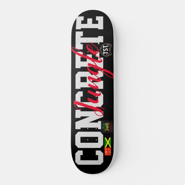 BETONGDJUNGEL Skateboard (Framsida)
