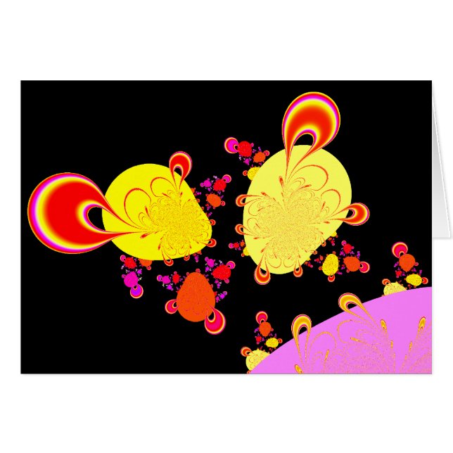 Betor från Lycklig Sol Hälsningskort (Framsidan Horizontal)