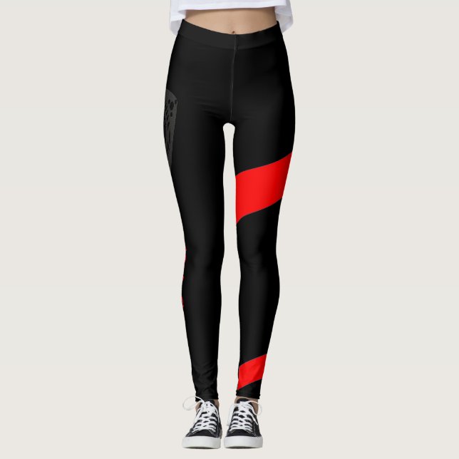 BETRÄFFANDE sportdamasker Leggings (Framsida)