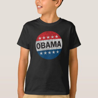 Beträffande-Utvald Barack Obama vintage 2012 Tee Shirt