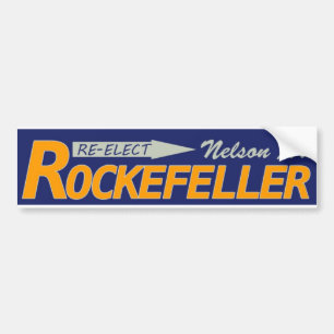 Beträffande-Utvald Nelson Rockefeller bildekal