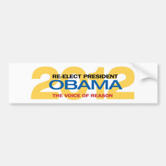 Beträffande-utvald presidentObama bildekal
