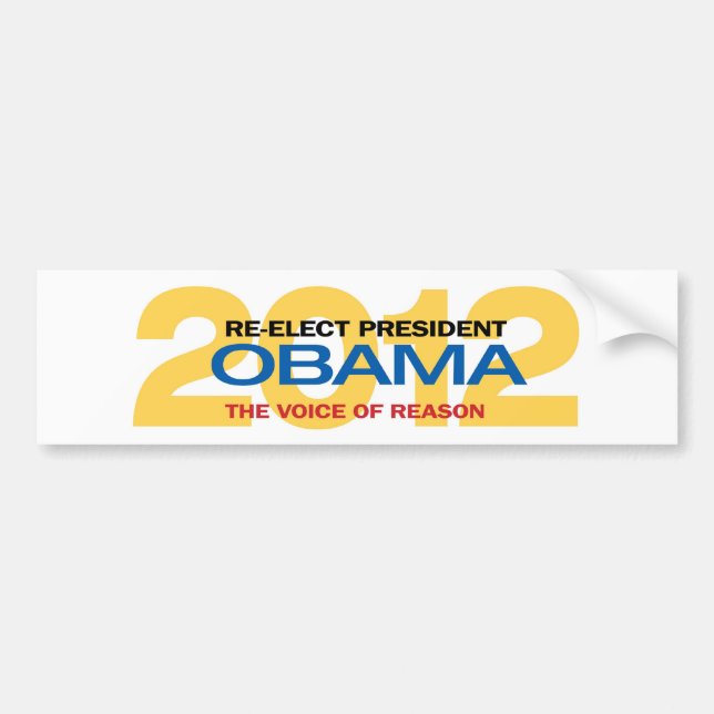 Beträffande-utvald presidentObama bildekal (Framsidan)