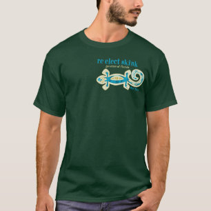 beträffande-utvald skink tee shirt