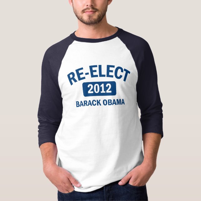 Beträffande-Utvalda Barack Obama 2012 idrotts- T-shirt (Framsida)