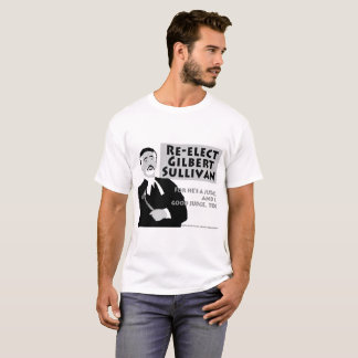Beträffande-Utvalda Gilbert Sullivan Tee Shirt
