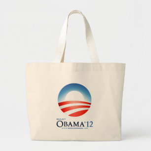 Beträffande-Utvalda Obama 2012 Jumbo Tygkasse