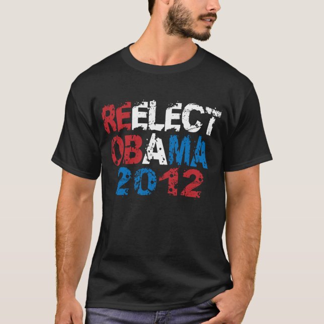 Beträffande-Utvalda Obama 2012 T Shirt (Framsida)