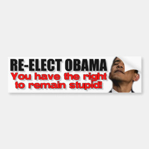 Beträffande-Utvalda Obama Bildekal