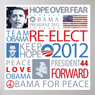 Beträffande-utvalda Obama Poster