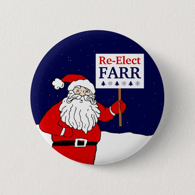 Beträffande-Utvalda Santa något att säga en Knapp (Framsida)