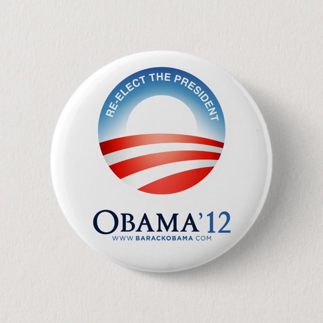 Beträffande-Utvalt presidenten: Obama 2012 knäppas Knapp (Framsida)
