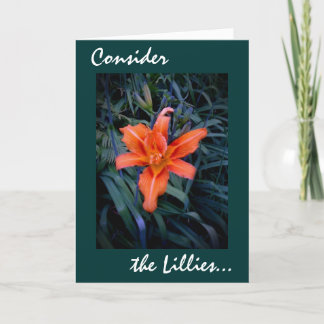 Betrakta det Lillies 22 kortet Kort