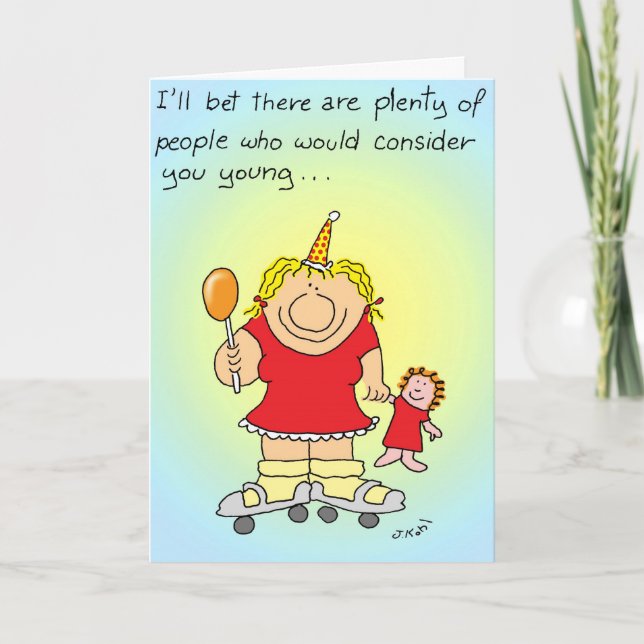 Betrakta dig ung kort (Framsida)