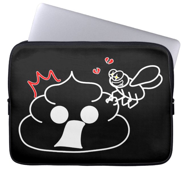 Betrayal - Brootsch the Poo Poo Laptop Fodral (Framsidan)