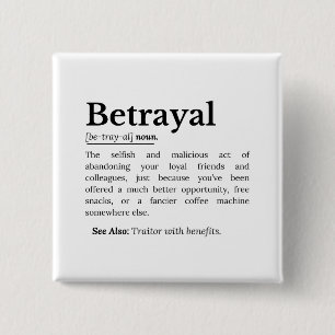 Betrayal Definition Funny version Knapp